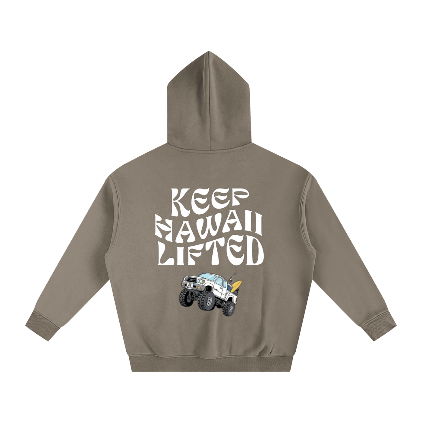 Lifted Yota 003W - Oversized Fleece Hoodie