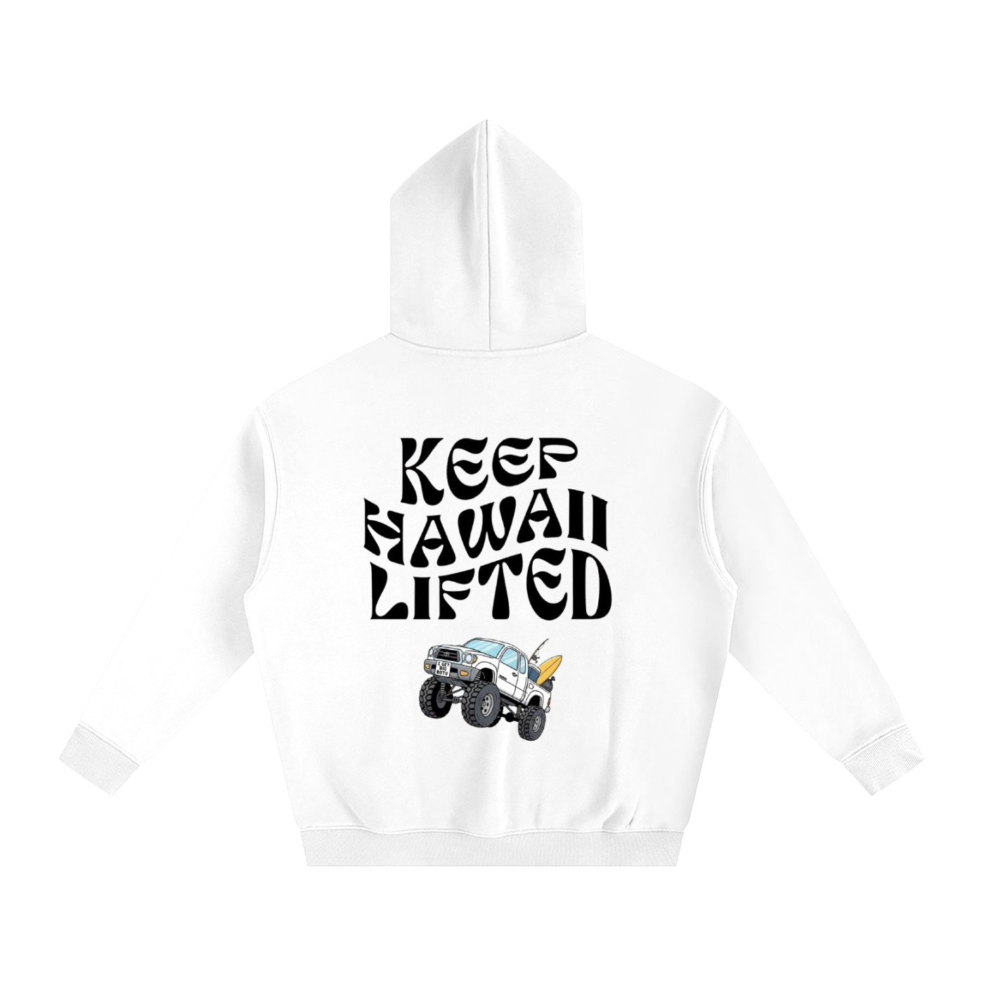 Lifted Yota 003B - Oversized Fleece Hoodie