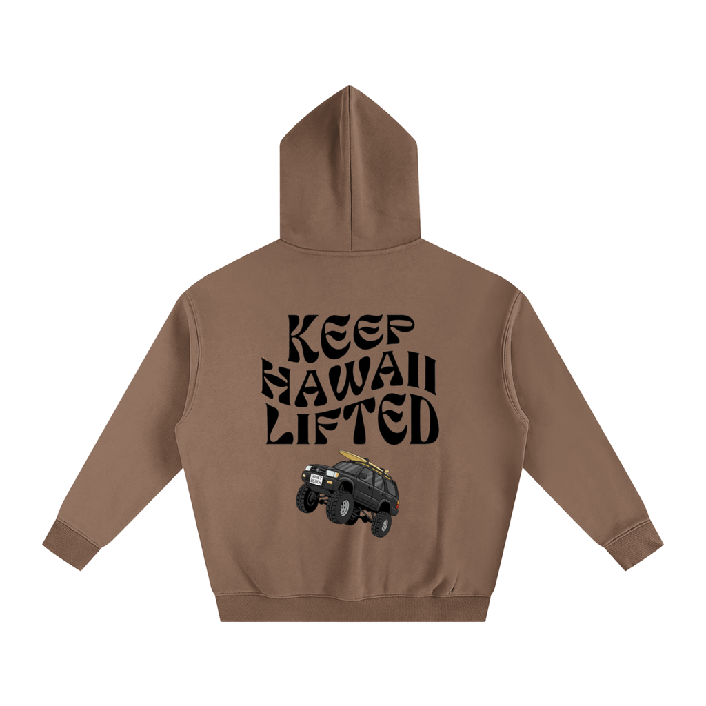 Lifted Runner 006B - Oversized Fleece Hoodie