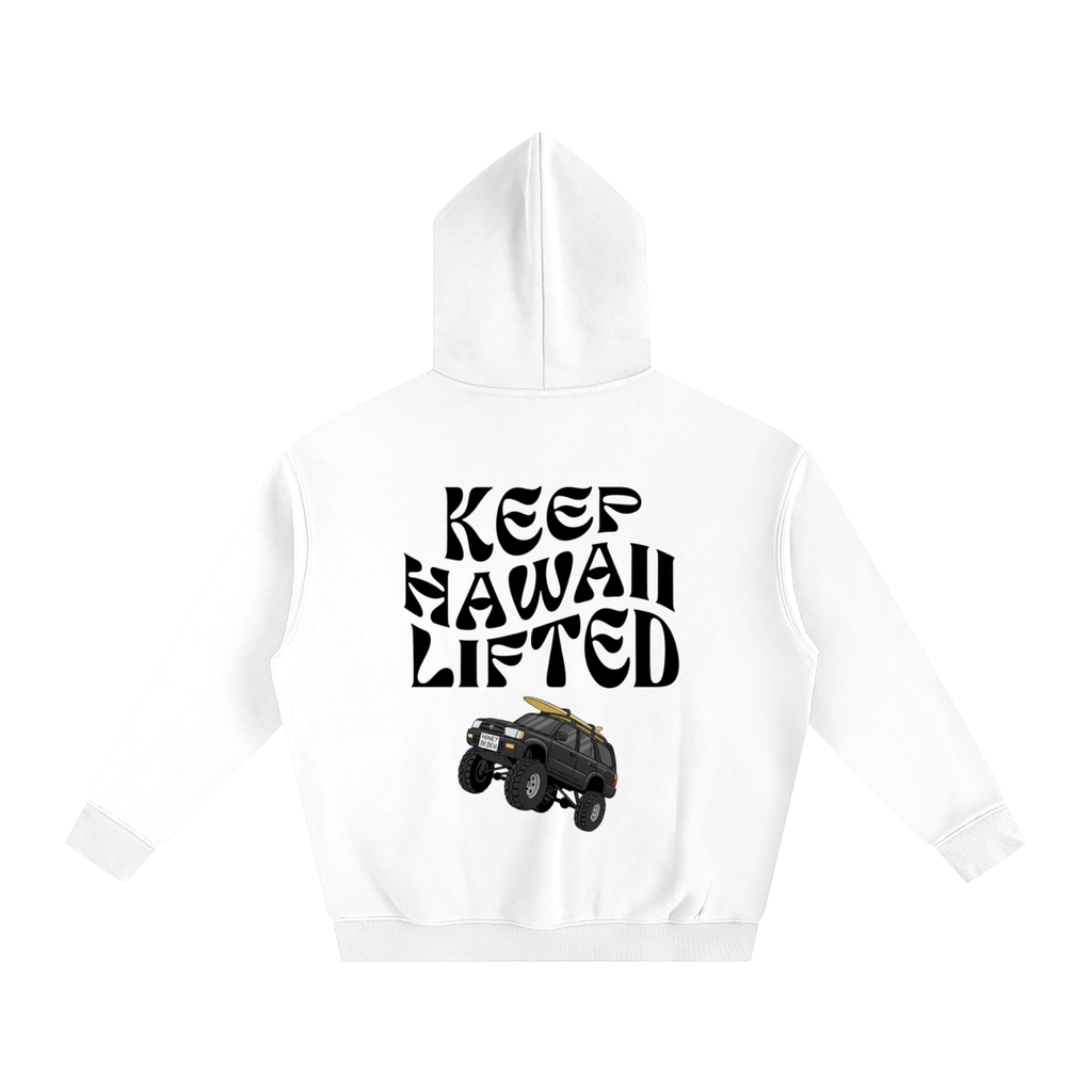 Lifted Runner 006B - Oversized Fleece Hoodie