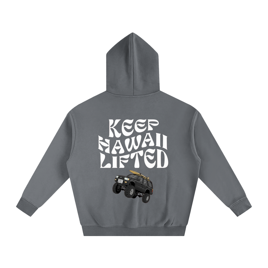 Lifted Runner 006W - Oversized Fleece Hoodie