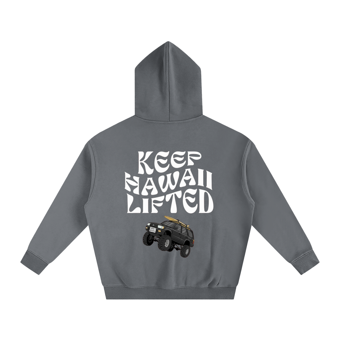 Lifted Runner 006W - Oversized Fleece Hoodie