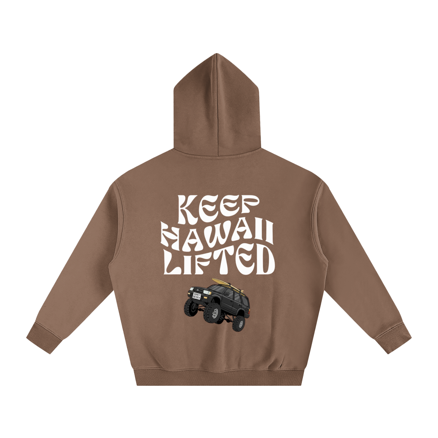 Lifted Runner 006W - Oversized Fleece Hoodie