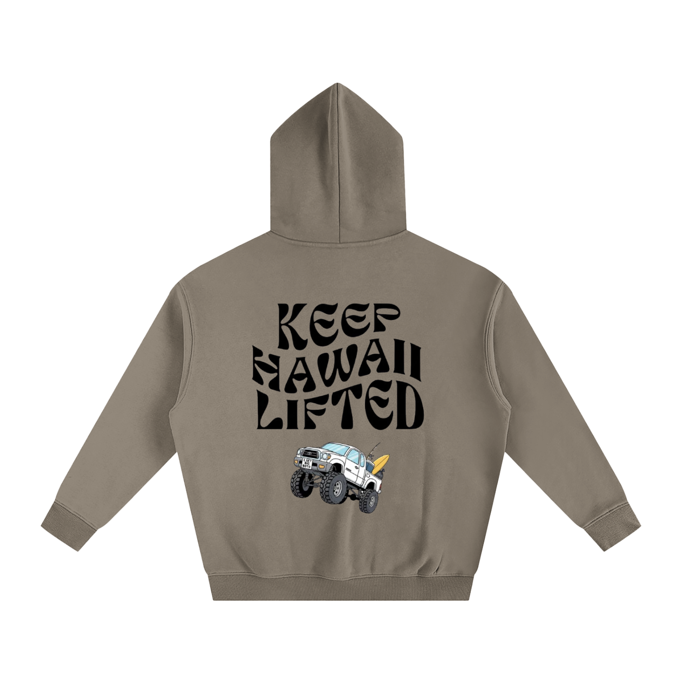 Lifted Yota 003B - Oversized Fleece Hoodie