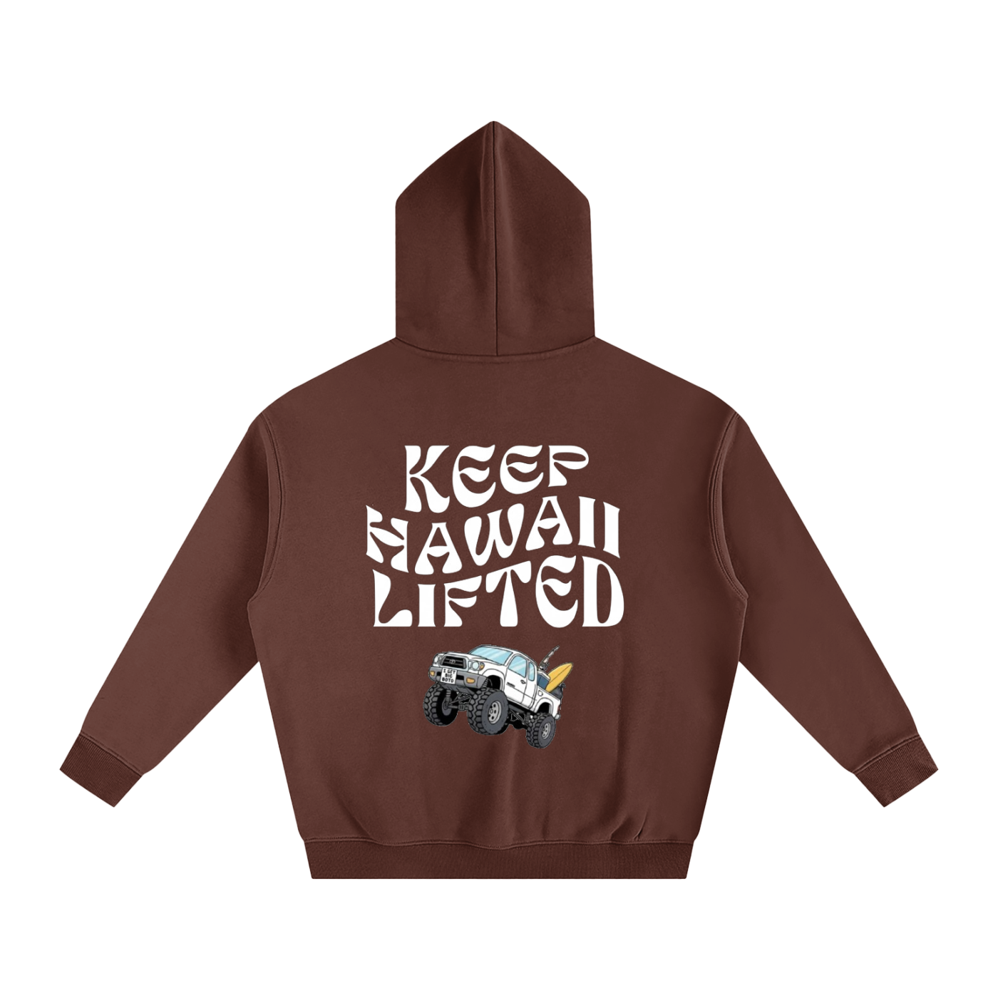 Lifted Yota 003W - Oversized Fleece Hoodie