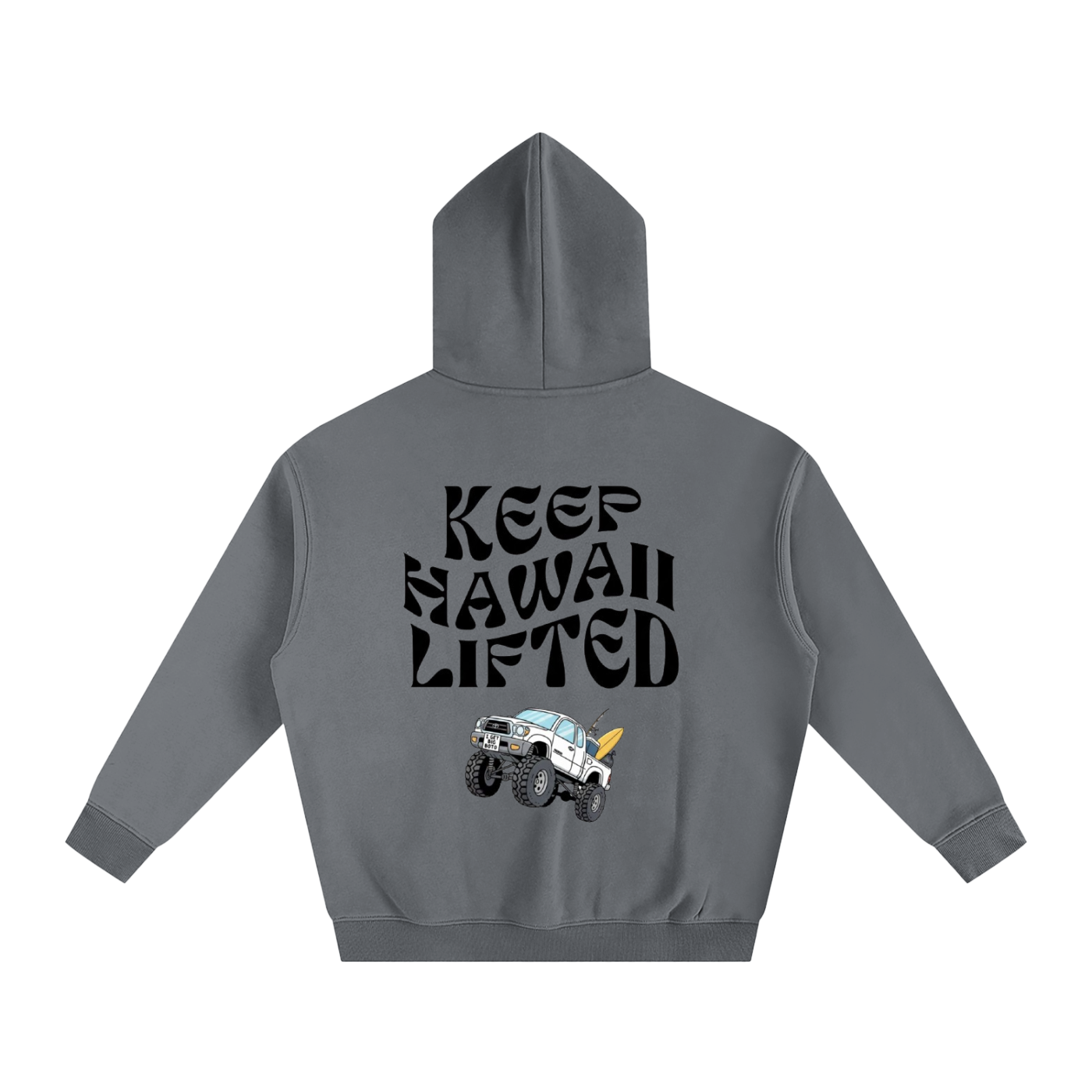 Lifted Yota 003B - Oversized Fleece Hoodie